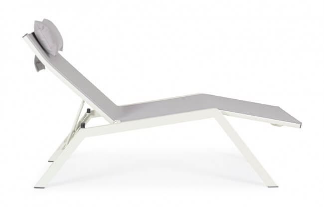 Chaise Longue da Giardino con Poggiapiedi – KRION