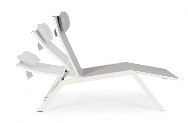 Chaise Longue da Giardino con Poggiapiedi – KRION