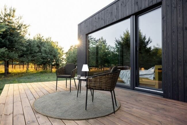 Tavolino da giardino in alluminio D50 – RIDLEY