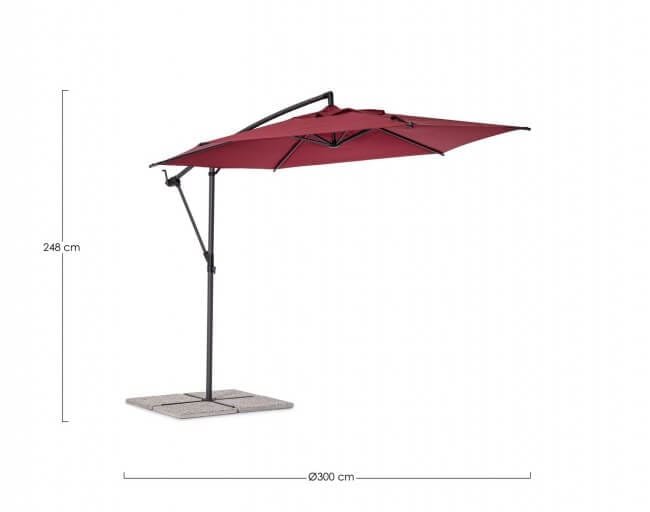 Ombrellone da giardino a Braccio 3M – TROPEA