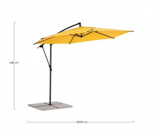 Ombrellone da giardino a Braccio 3M – TROPEA