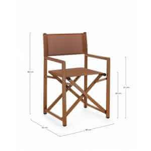 Sedia Regista pieghevole in alluminio (2 Pezzi) – TAYLOR