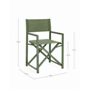 Sedia Regista pieghevole in alluminio (2 Pezzi) – TAYLOR