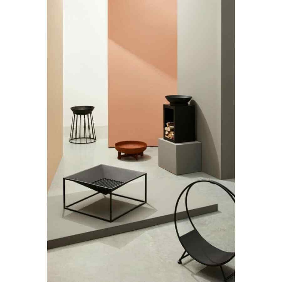 Braciere da Giardino di design 60X60 – ILLINOIS