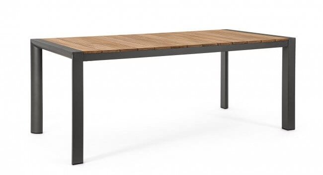 Tavolo da giardino allungabile in alluminio 180X90 – CAMERON