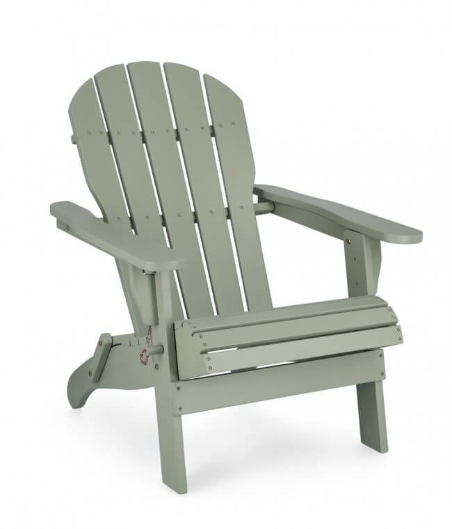 Poltrona pieghevole in legno colorato – FILADELFIA