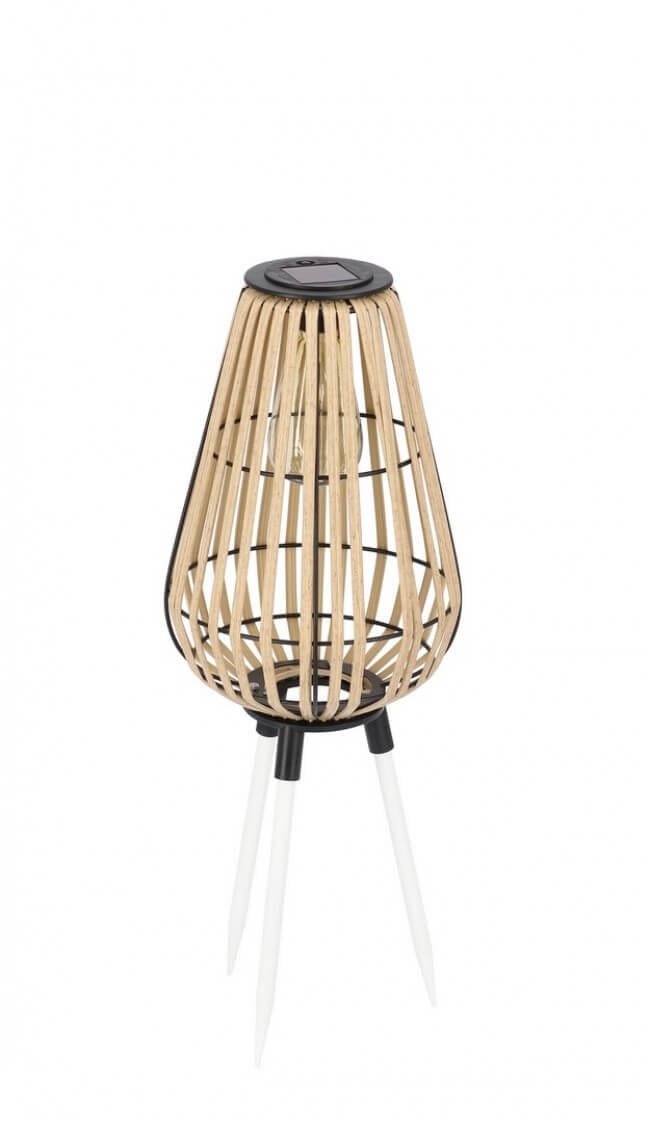 Lampada Solare da giardino con treppiede H52,5 (4 Pezzi) – KIKI
