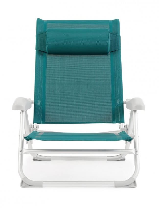 Spiaggina in alluminio con cuscino (6 Pezzi) – CAYO