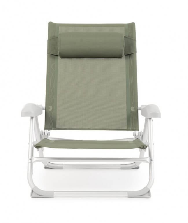 Spiaggina in alluminio con cuscino (6 Pezzi) – CAYO