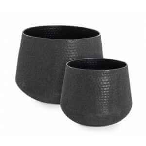 Set da 2 Porta vaso Basso – KENAR