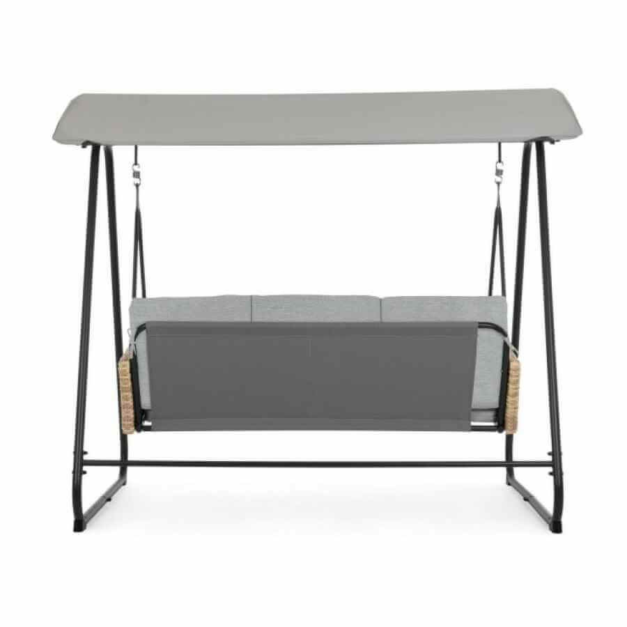 Dondolo da giardino 3 posti con cuscini – EASY