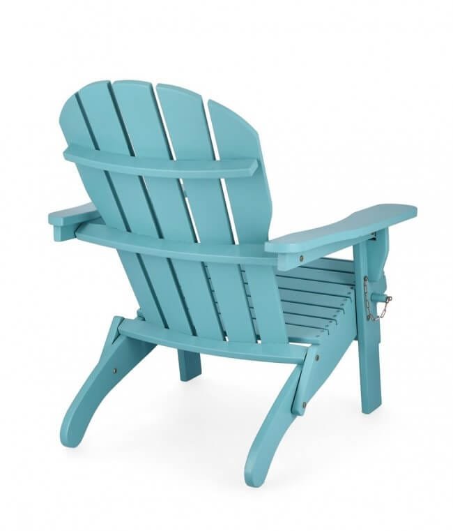 Poltrona pieghevole in legno colorato – FILADELFIA