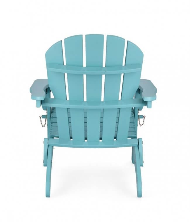 Poltrona pieghevole in legno colorato – FILADELFIA