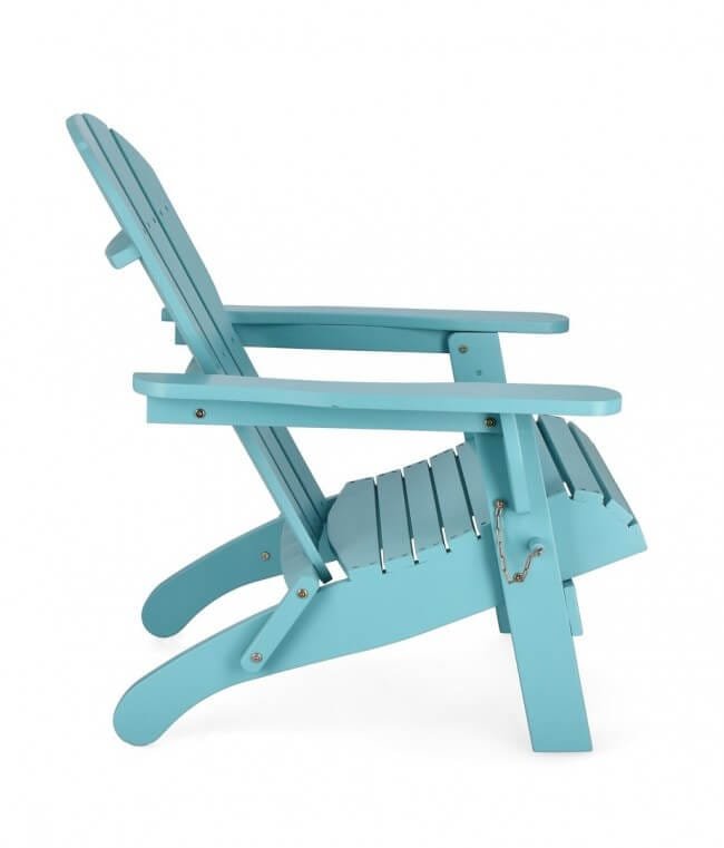 Poltrona pieghevole in legno colorato – FILADELFIA