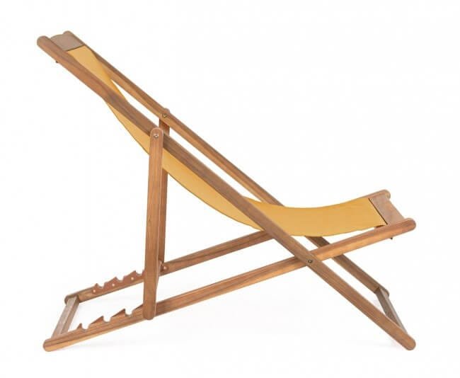 Sdraio da giardino Relax in legno (4 Pezzi) – NOEMI