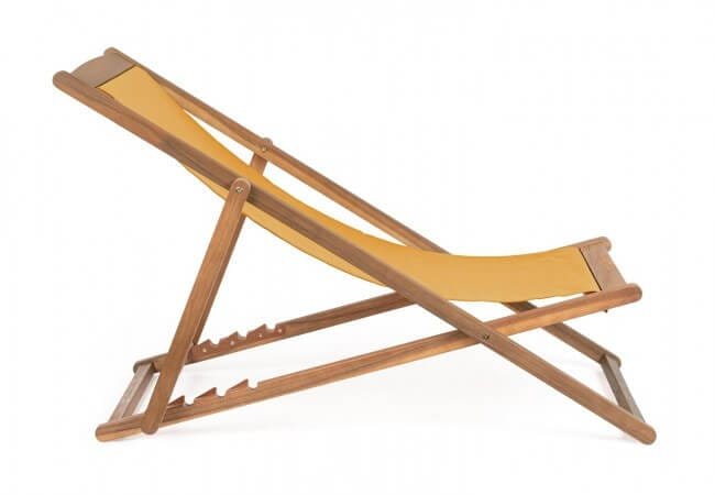 Sdraio da giardino Relax in legno (4 Pezzi) – NOEMI