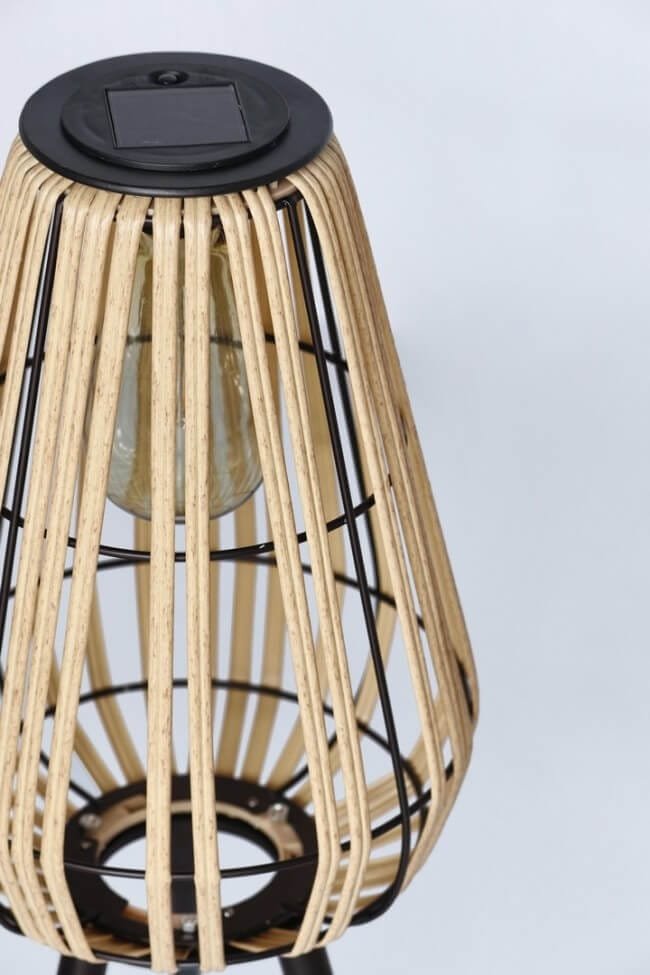 Lampada Solare da giardino con treppiede H52,5 (4 Pezzi) – KIKI