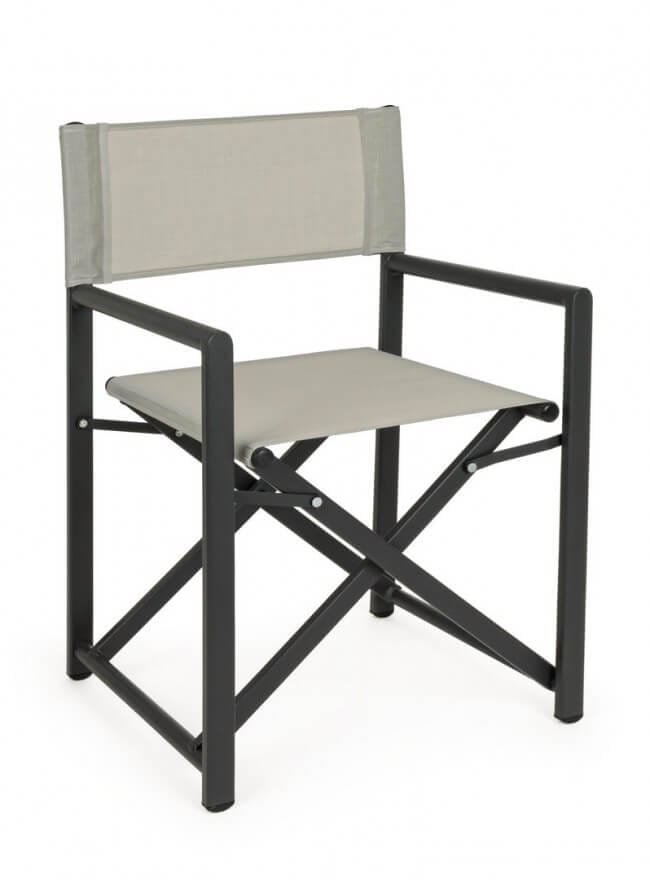 Sedia Regista pieghevole in alluminio (2 Pezzi) – TAYLOR