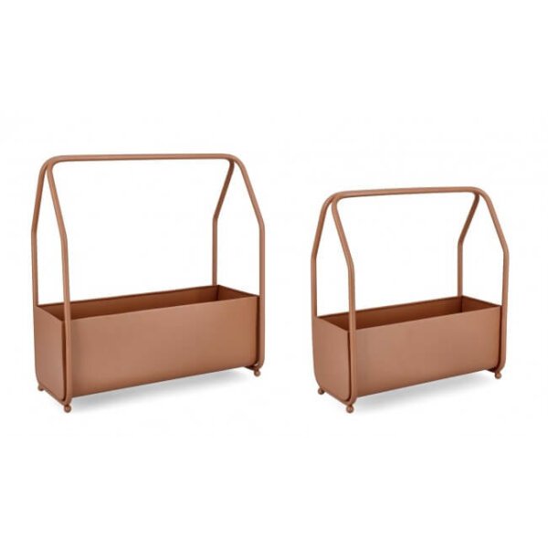 Set da 2 porta fiore rettangolare – KEYRA