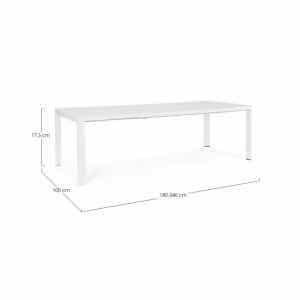 Tavolo da giardino allungabile in alluminio – KIPLIN