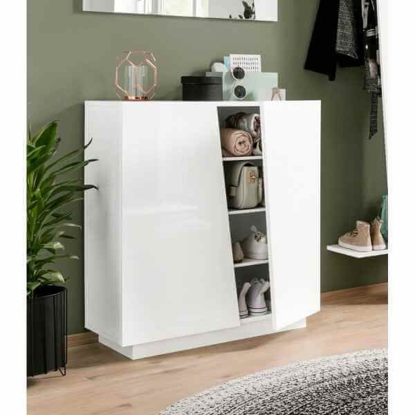 Scarpiera Moderna 2 Ante 80,4x38x86cm – GALAXIA