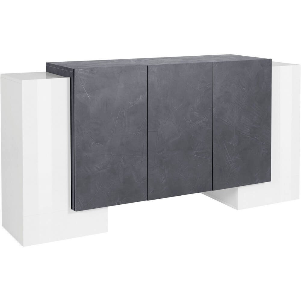 Madia 5 ante per Soggiorno Moderna 170×35/45x85cm – APEX