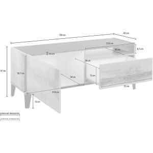 Mobile Porta Tv Moderno 120x40x47cm – ARTEMIS