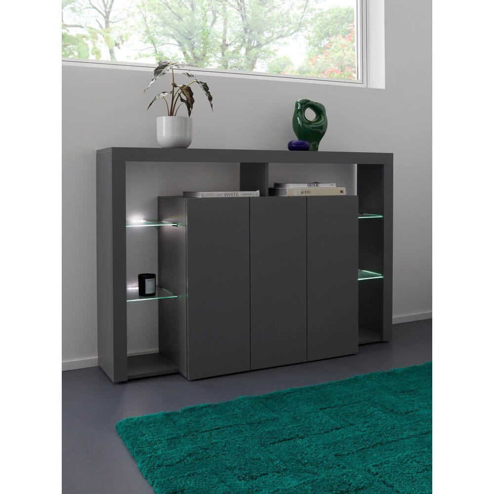 Credenza moderna 3 ante 150 150x40x100cm – SOLSTICE