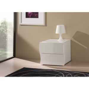 Comodino Moderno 2 Cassetti 50x40x41,3cm – APOLLO