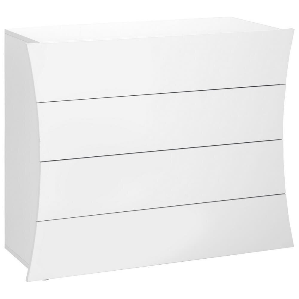 Comò per Camera Da Letto Con 4 Cassetti 98x40x81,5cm – ARCANE