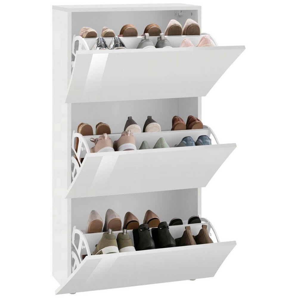 Scarpiera Moderna 3 Ante 71×26,6×121,5cm – ARCANE