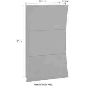 Scarpiera Moderna 3 Ante 71×26,6×121,5cm – ARCANE