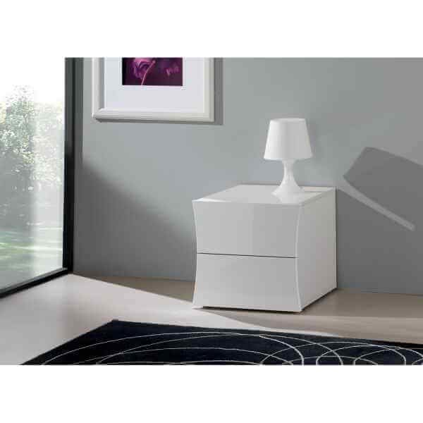 Comodino Moderno 2 Cassetti 50x40x41,3cm – ARCANE