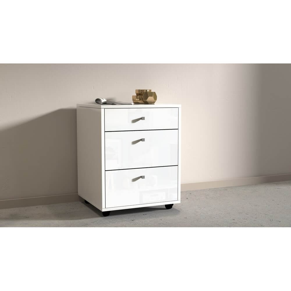 Cassettiera 3 cassetti con ruote 47x45x61,2cm – POSEIDON