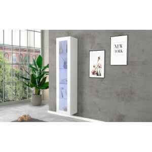 21411001_MARUSKA_AMB Vetrina Moderna per Soggiorno E Sala Da Pranzo 40x30x180cm – ECHO