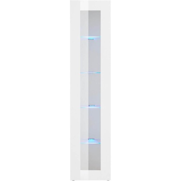 Vetrina Moderna per Soggiorno E Sala Da Pranzo 40x30x180cm – ECHO
