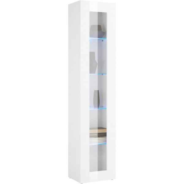 Vetrina Moderna per Soggiorno E Sala Da Pranzo 40x30x180cm – ECHO