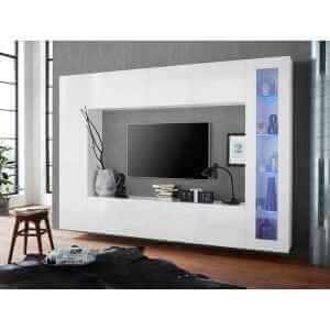 21411001_MAUSKA_SET Vetrina Moderna per Soggiorno E Sala Da Pranzo 40x30x180cm – ECHO