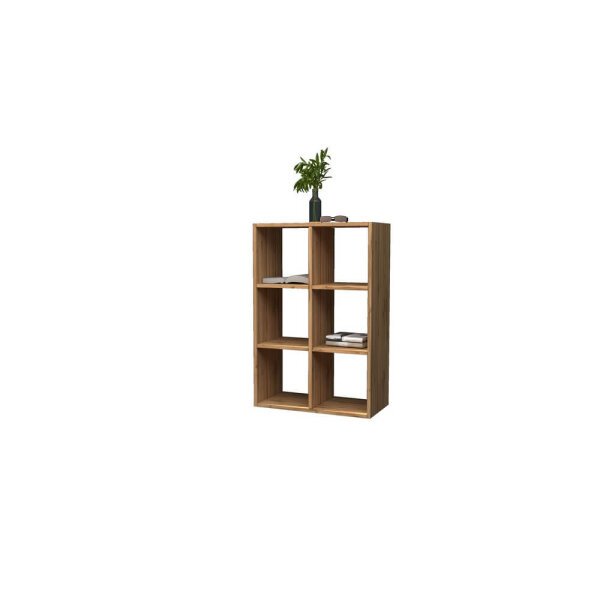 Libreria Moderna per Soggiorno 60x25x90cm – ECHO