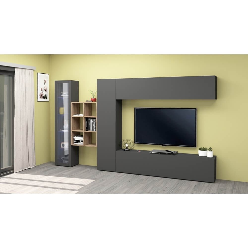Libreria Moderna per Soggiorno 60x25x90cm – ECHO