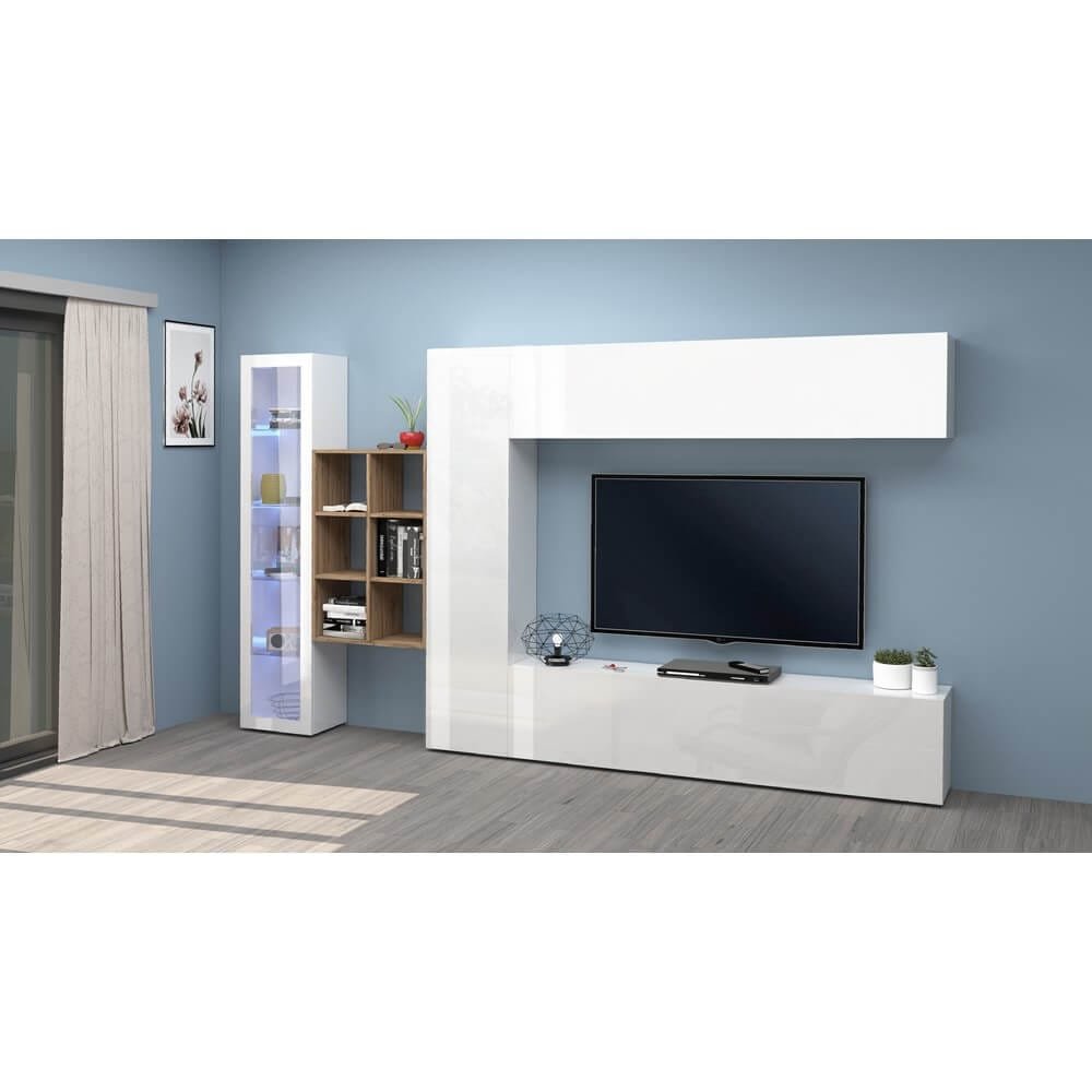 Libreria Moderna per Soggiorno 60x25x90cm – ECHO