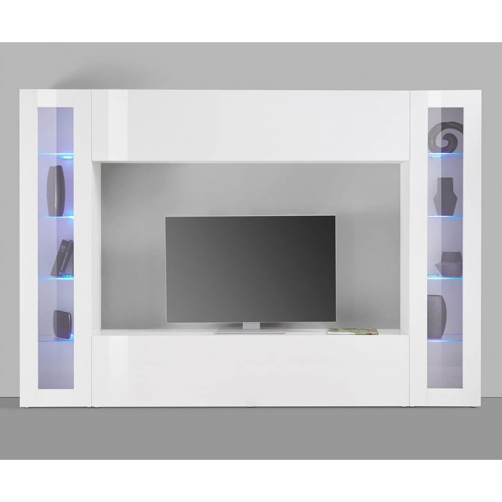 Parete Attrezzata Moderna per Soggiorno 260x30x180cm – ECHO