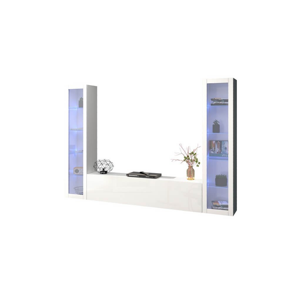 21413301_MARUSKA_SCON Parete Attrezzata Moderna per Soggiorno 260x30x180cm – ECHO