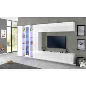 Parete Attrezzata Moderna per Soggiorno 340x30x180cm – ECHO