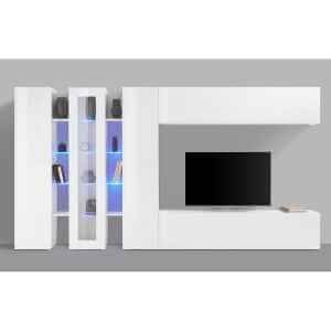 Parete Attrezzata Moderna per Soggiorno 340x30x180cm – ECHO