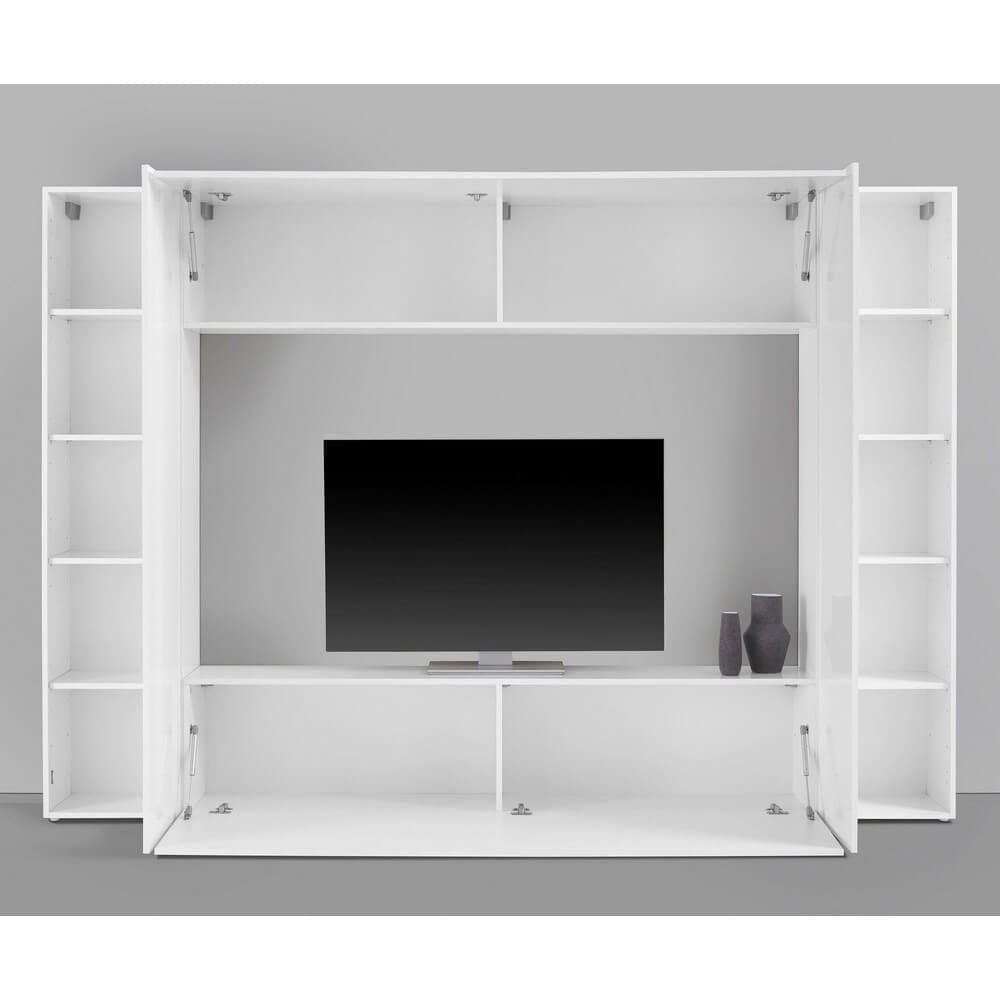 Parete Attrezzata Moderna per Soggiorno 260x30x180cm – ECHO
