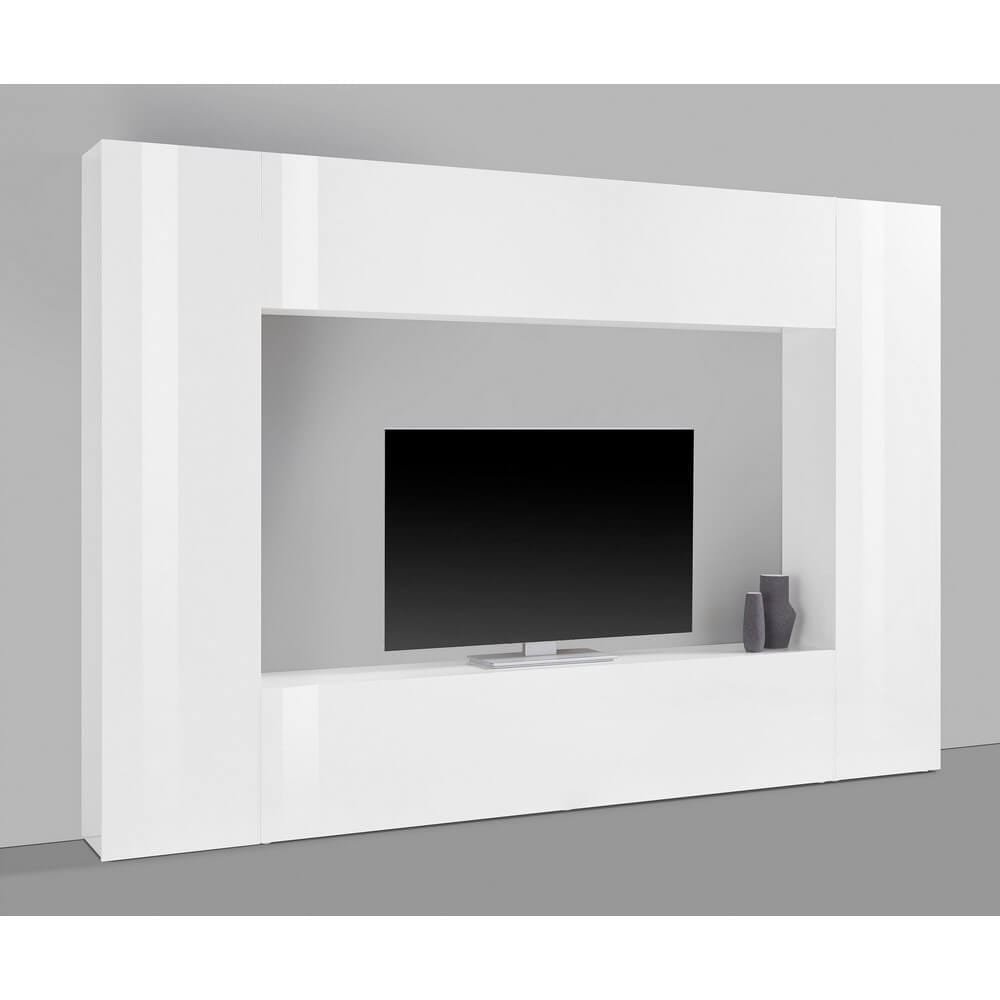 Parete Attrezzata Moderna per Soggiorno 260x30x180cm – ECHO