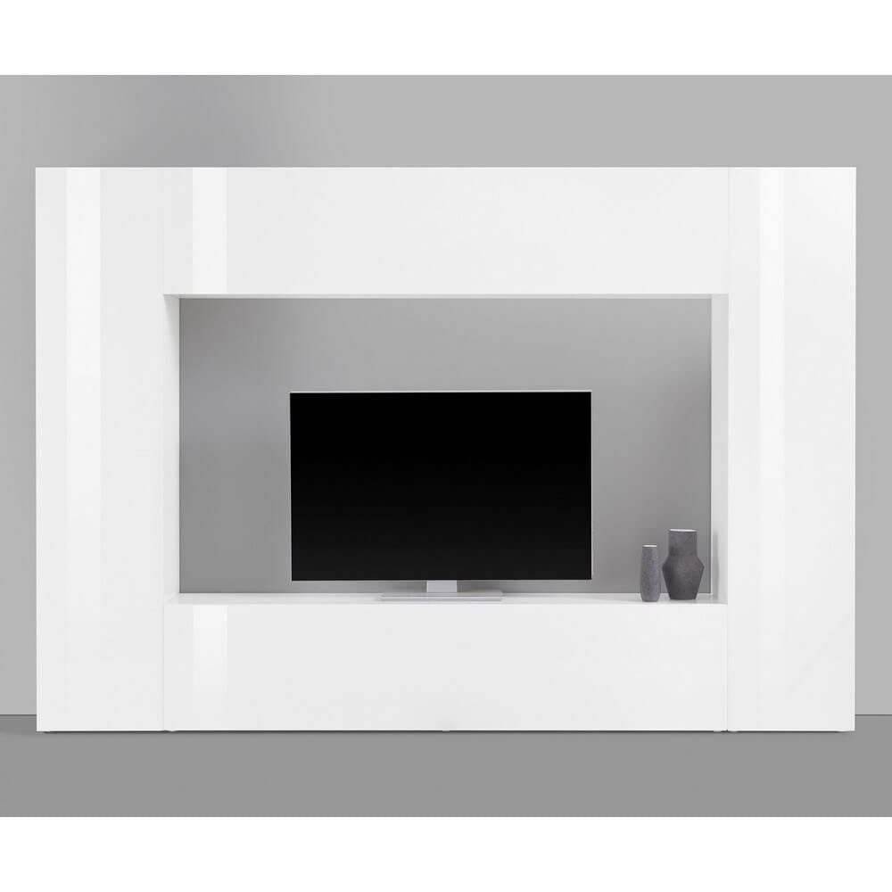 Parete Attrezzata Moderna per Soggiorno 260x30x180cm – ECHO