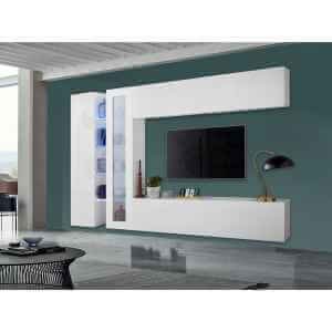 Parete Attrezzata Moderna per Soggiorno 280x30x180cm – ECHO