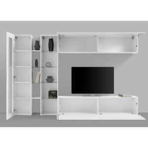 Parete Attrezzata Moderna per Soggiorno 280x30x180cm – ECHO